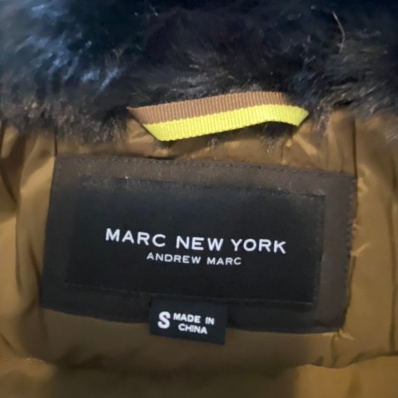 ❄️ 😍FABULOUS❄️ 😍Marc New York by Andrew Marc Black Carina Parka -S 50% OFF RTL - Picture 9 of 11